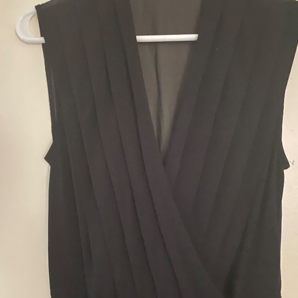 Rachel Zoe Black Jumpsuit with Sheer Back Size 0 - Picture 4 of 4